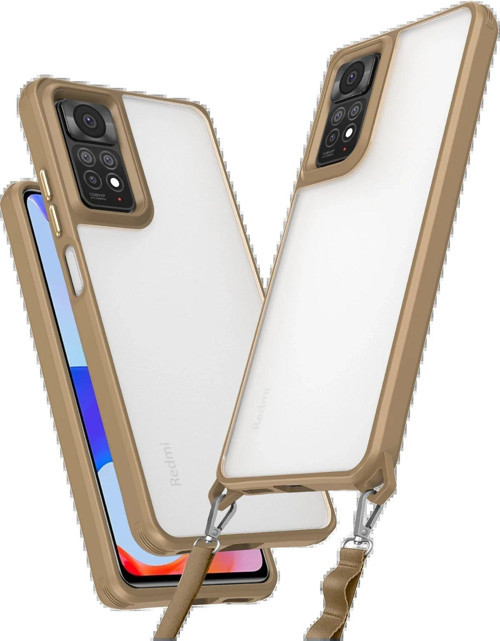 Redmi Note 11 Kılıf Penta Silikon Kılıf - Çöl Titanyum-(5796)