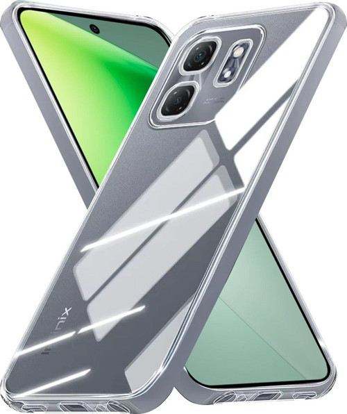İnfinix 9 Kılıf Lüx Şeffaf Silikon-(5796)