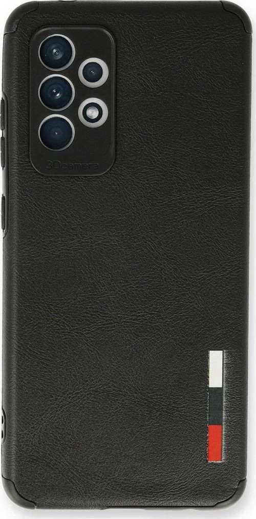 Galaxy A33 5G Kılıf Loop Deri Silikon - Siyah-(5796)