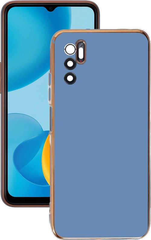 Redmi Note 11 Se Kılıf Volet Silikon - Mavi-(5796)