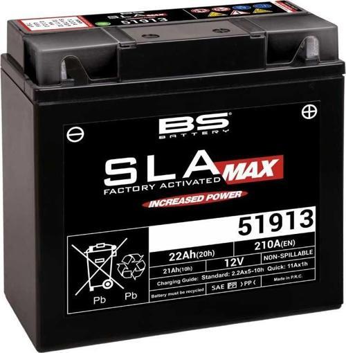 51913 SLA MAX BMW Motosiklet Aküsü SLA Tipi