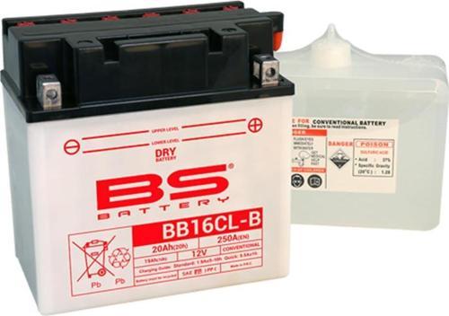 BB16CL-B BS DRY Motosiklet Aküsü