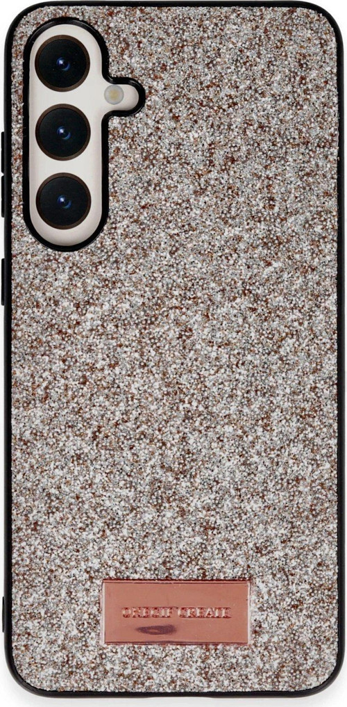 Galaxy A05S Bright Simli Kapak - Gold-(5796)