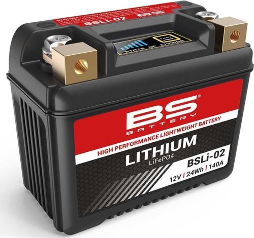 BSLI-02 Lithium-Ion Battery Motosiklet Aküsü