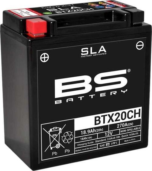 BTX20CH (SLA) Motosiklet Aküsü SLA Tipi
