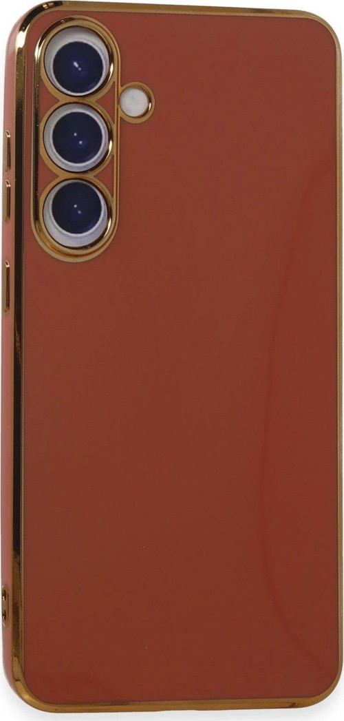 Galaxy S24 Kılıf Volet Silikon - Kırmızı-(5796)