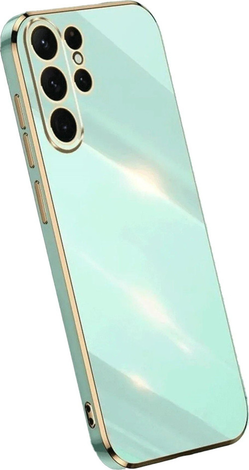 Galaxy S25 Kılıf Volet Silikon - Açık Yeşil-(5796)