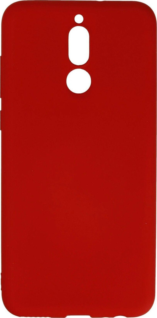 Mate 10 Lite Kılıf Nano Içi Kadife Silikon - Kırmızı-(5796)