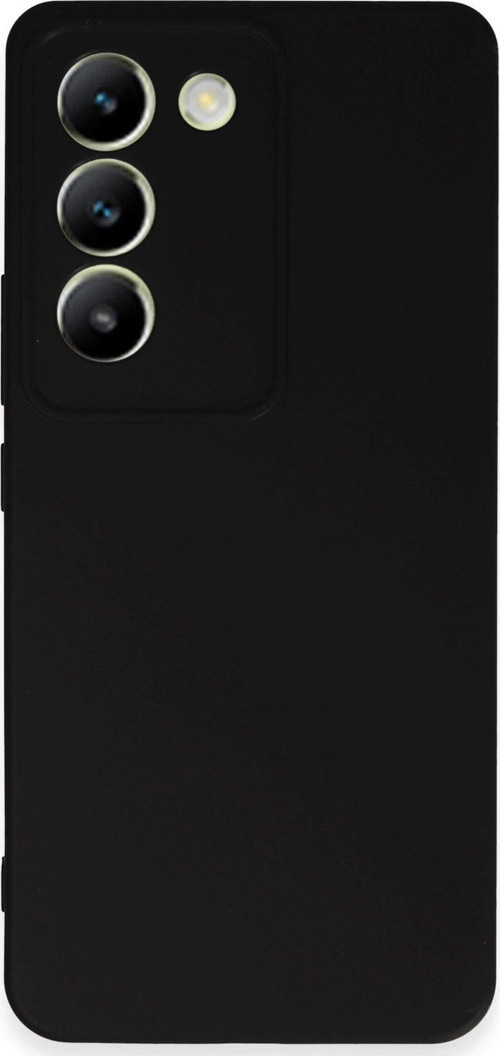 V30 Lite 4G Kılıf First Silikon - Siyah-(5796)
