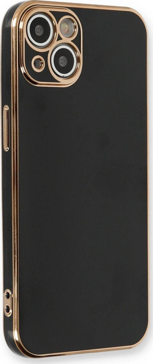Iphone 13 Kılıf Volet Silikon - Siyah-(5796)