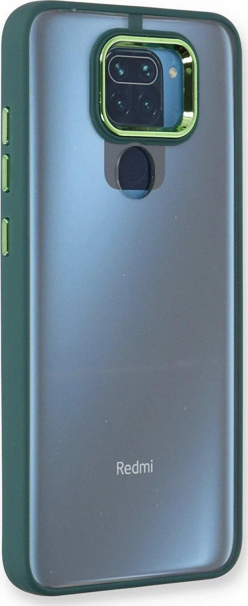 Redmi Note 9 Kılıf Dora Kapak - Haki Yeşil-(5796)