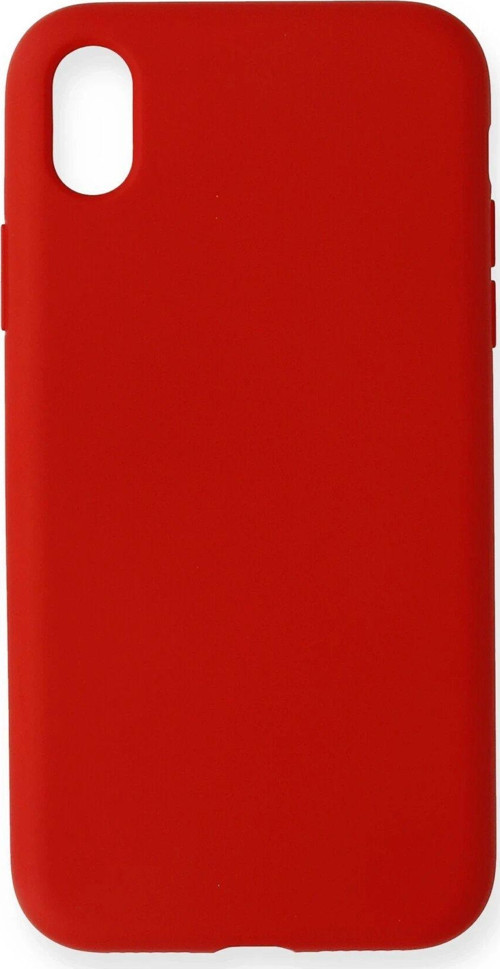 Iphone Xr Kılıf Nano Içi Kadife Silikon - Kırmızı-(5796)