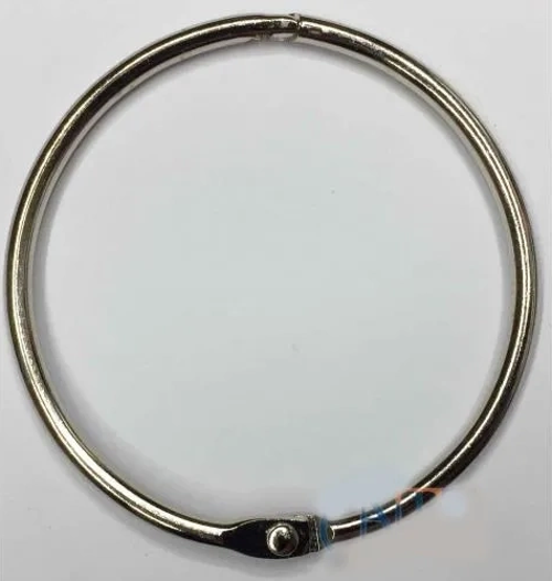 Kilitli Yuvarlak Halka, 5Cm - 100 Adet