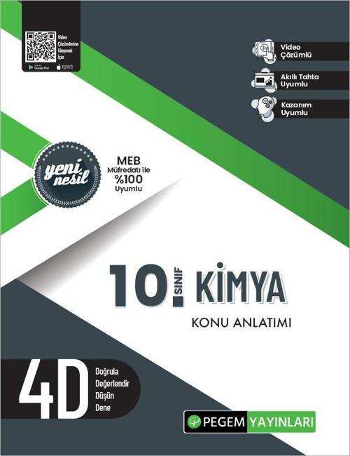 PEGEM 10. SINIF KİMYA KONU ANLATIMI