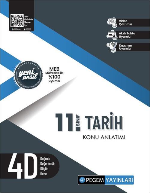 PEGEM 11. SINIF TARİH KONU ANLATIMI