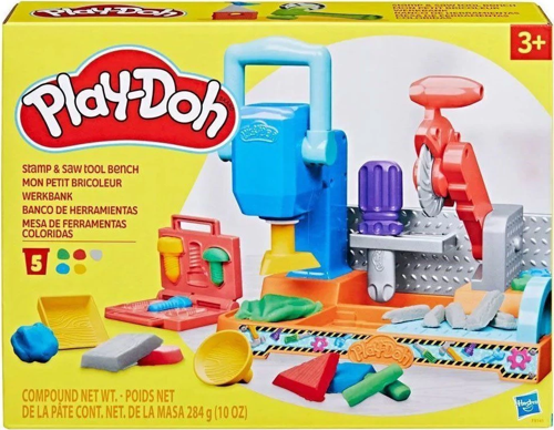 F9141 Play-Doh Renkli El Aletleri Tezgahı Oyun Seti +3 Yaş