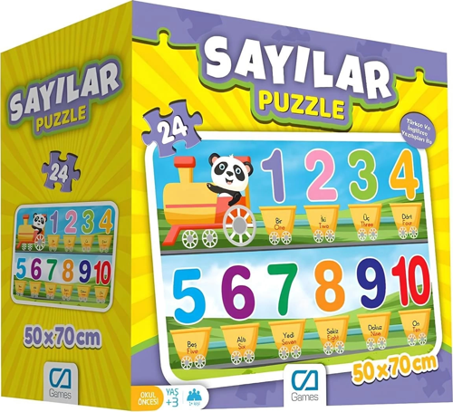 Ca Games Sayılar Puzzle 24 Parça 5134