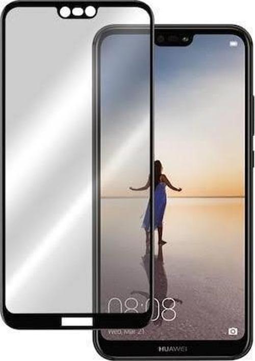 NANO Teknoloji Cam HUAWEİ Y5 2019 Beyaz Kırılmaz Cam Ekran Koruma