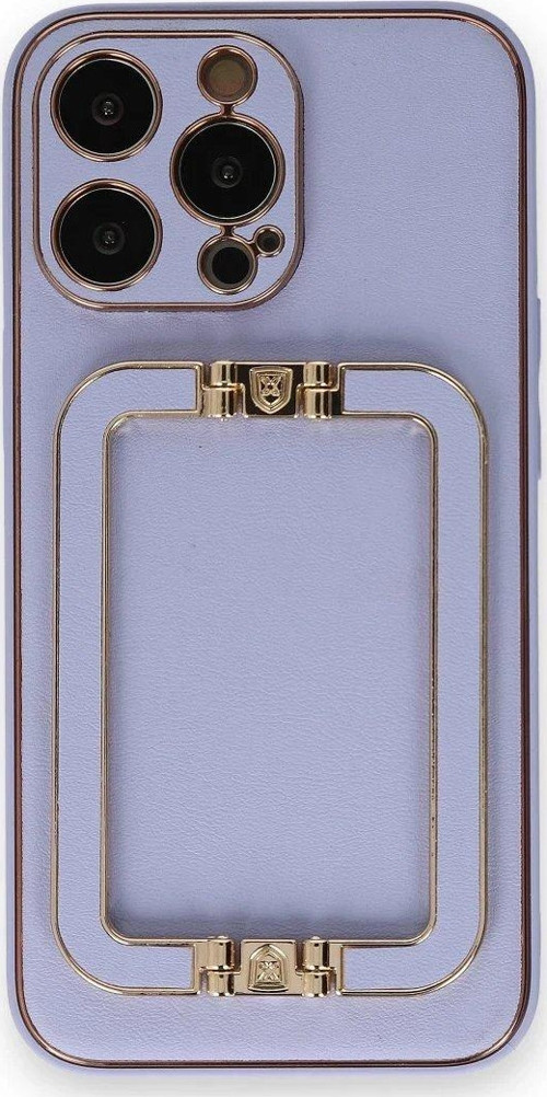 Iphone 14 Kılıf Coco Elit Kapak - Lila-(5796)