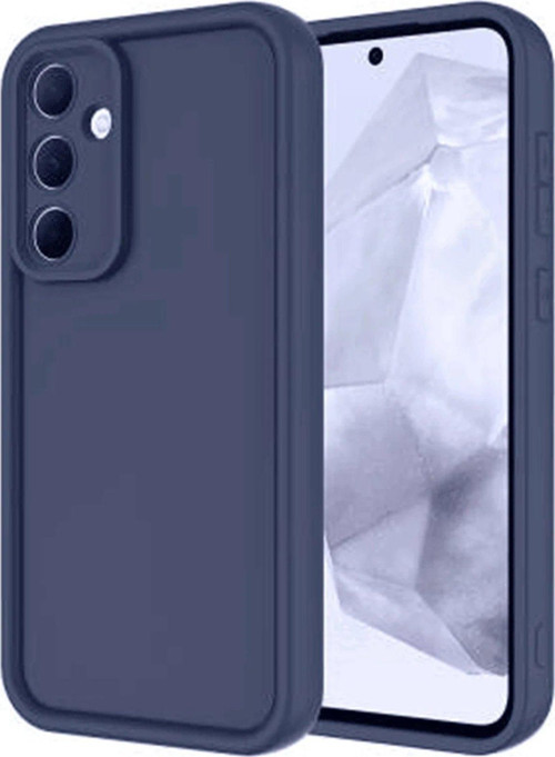 Galaxy A16 5G Kılıf Viera Silikon - Lacivert-(5796)