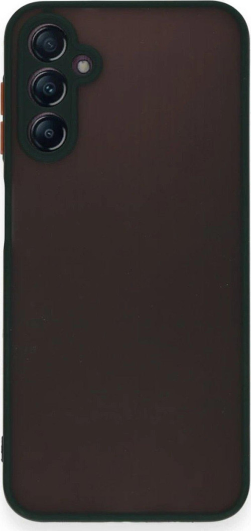 Galaxy A15 4G Kılıf Montreal Silikon Kapak - Siyah-(5796)