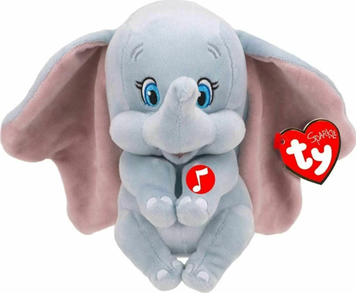Ty Sparkle Sesli Peluş Fil Dumbo 15 Cm