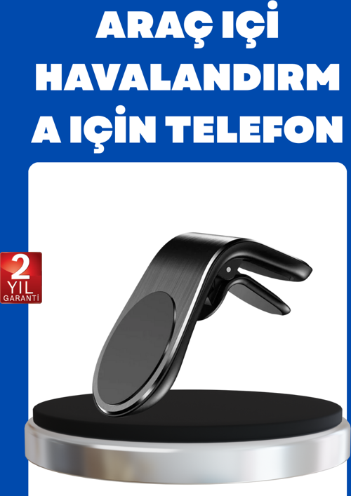 Kalorifer Izgaralı Manyetik Telefon Tutucu – Sarsıntı Geçirmez