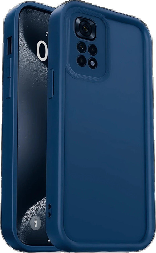 Redmi 10 2022 Kılıf Viera Silikon - Lacivert-(5796)