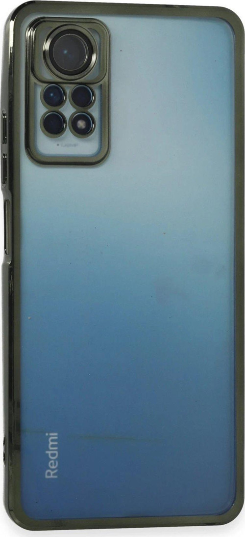 Redmi Note 12 4G Kılıf Lensli Silikon - Yeşil-(5796)