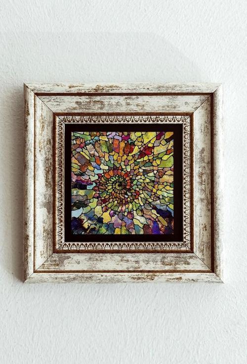 Çerçeveli Taş Tablo , Çerçeveli Taş Duvar Dekoru-Enkcrcvtbl-00199