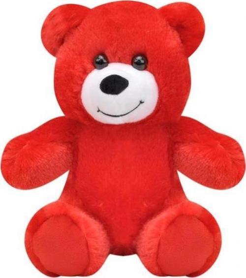 Ayı 15 cm Kırmızı Pelüş Ayı Çocuk Oyuncak