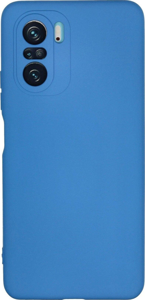 Poco F3 Kılıf Nano Içi Kadife Silikon - Mavi-(5796)