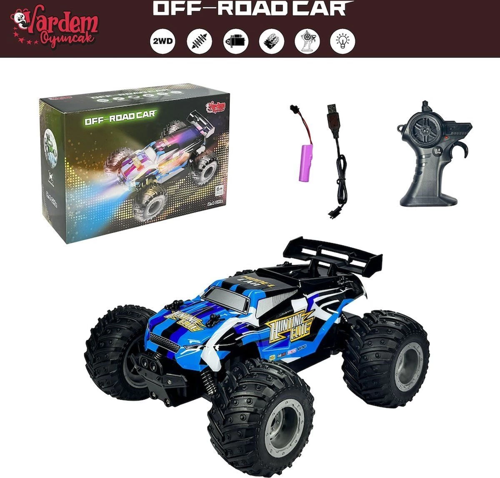 Ds-1258A Uzaktan Kumandalı Full Fonksiyon 2.4G 1:18 Şarjlı High Off Road Araba