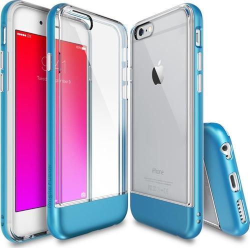 Frame iPhone 6s/ 6 ile Uyumlu Çerçeveli Bumper Kılıf Ocean Blue