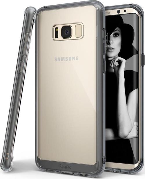 Fusion Galaxy S8 ile Uyumlu Kılıf Smoke Black