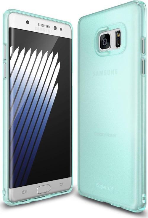 Slim Frost Galaxy Note 7 FE ile Uyumlu Kılıf Mint