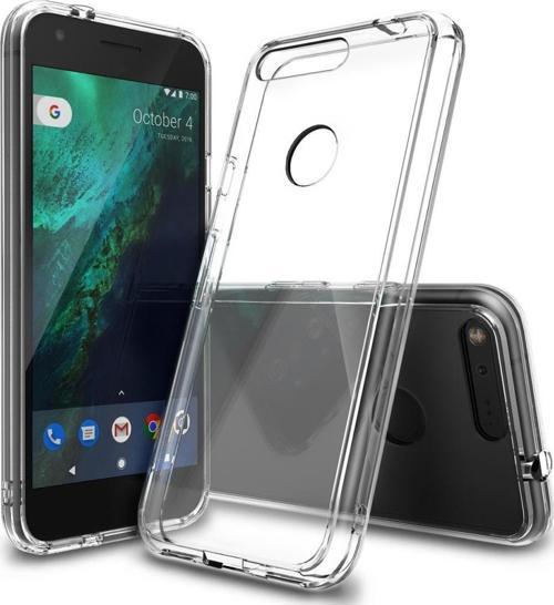 Fusion Pixel XL ile Uyumlu Kılıf Crystal Clear