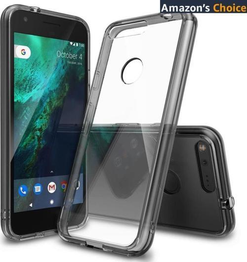 Fusion Pixel XL ile Uyumlu Kılıf Smoke Black