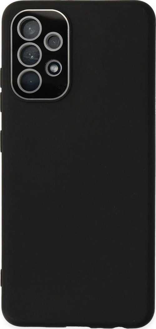 Galaxy A53 5G Kılıf Lansman Glass Kapak - Siyah-(5796)