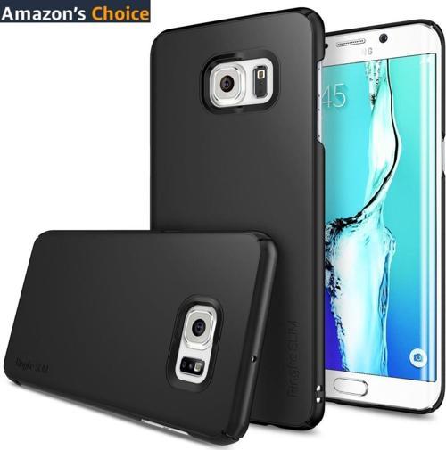 Slim Galaxy S6 Edge Plus ile Uyumlu Kılıf SF Black