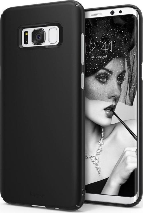Slim Galaxy S8 ile Uyumlu Kılıf Sf Black
