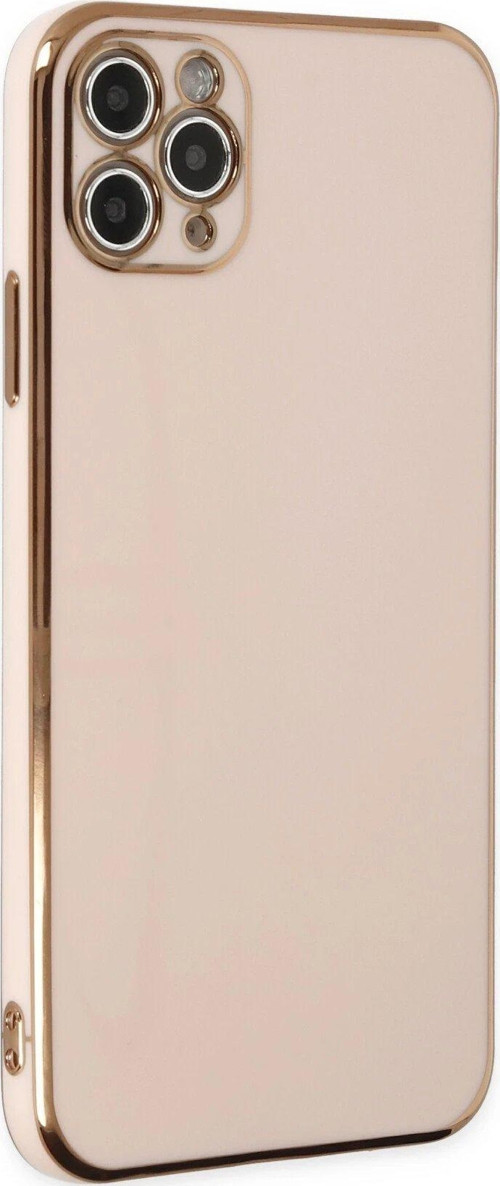 Iphone 11 Kılıf Volet Silikon - Pembe-(5796)