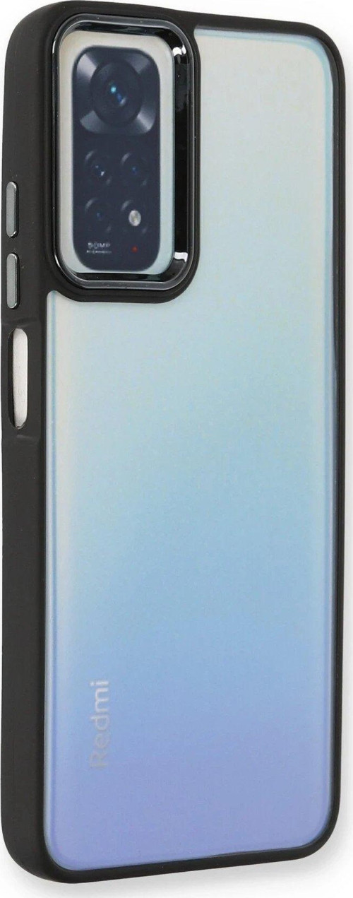 Redmi Note 11 Kılıf Dora Kapak - Siyah-(5796)