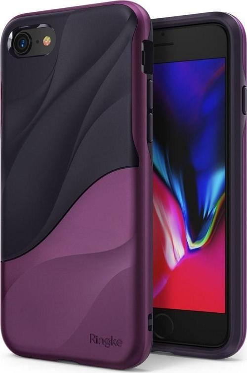 Wave iPhone 7 ile Uyumlu KIlıf Metallic Purple
