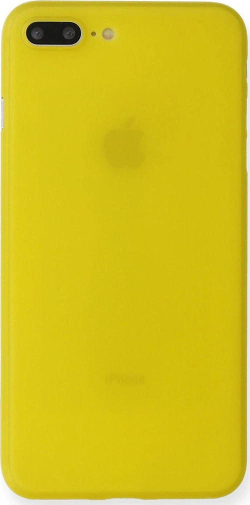 Iphone 7 Kılıf Pp İnce Kapak - Sarı-(5796)