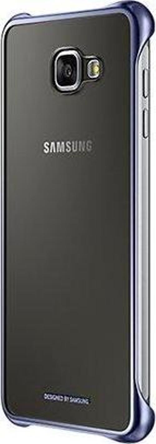 Galaxy A5 (2016) A510F ile Uyumlu Clear Back Cover Kılıf Siyah EF-QA510CBEGWW