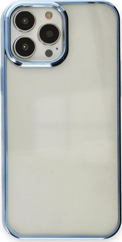 Iphone 13 Kılıf Element Silikon - Sky Blue-(5796)