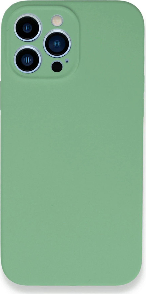 Iphone 13 Kılıf Lansman Legant Silikon - Yeşil-(5796)