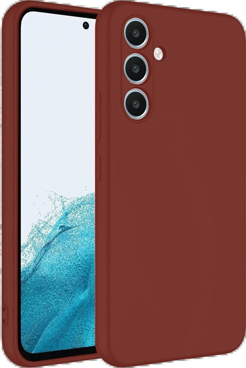 Galaxy A16 5G Kılıf First Silikon - Bordo-(5796)