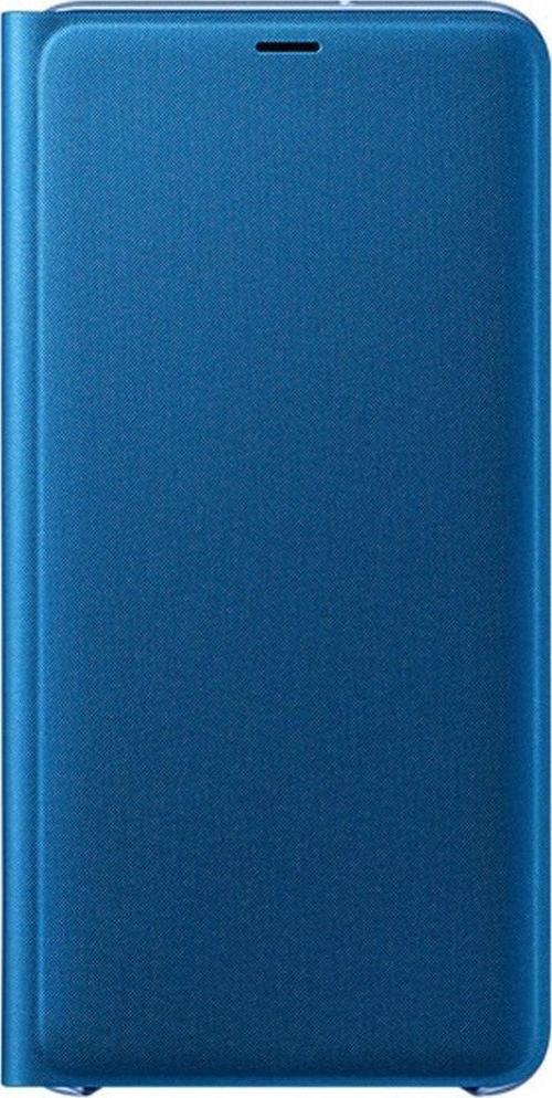 Galaxy A7 2018 ile Uyumlu Wallet Cover Kılıf Mavi EF-WA7500PLEGWW